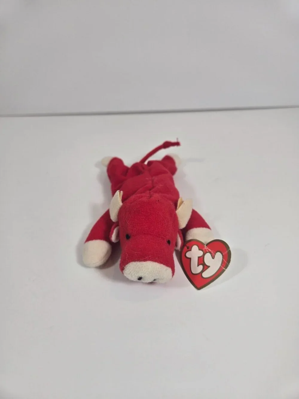 Ty Teenie Beanie Baby Snort the Bull 1999 McDonald’s Plush – Vintage Collectible
